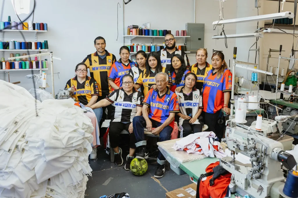 Mazzi x New York City World Cup jersey