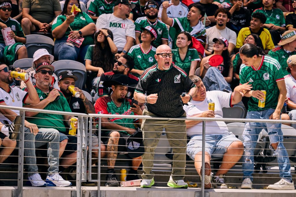 Fans gathered at BMO Stadium for the adidas Home of Soccer World Cup celebration in Los Angeles