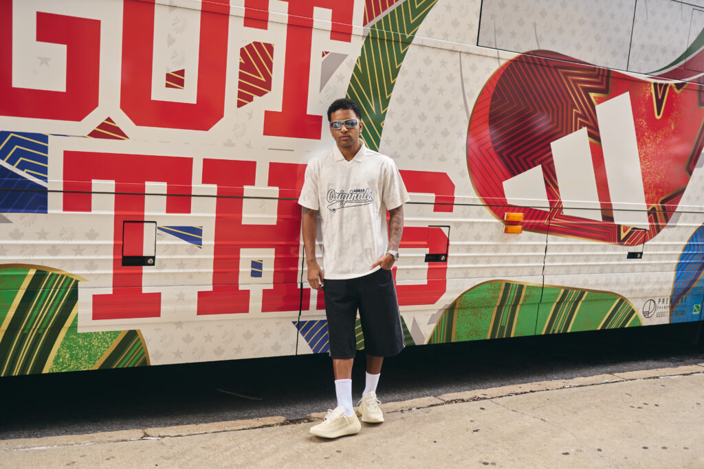 Rodrygo Goes in the adidas CLIMACOOL