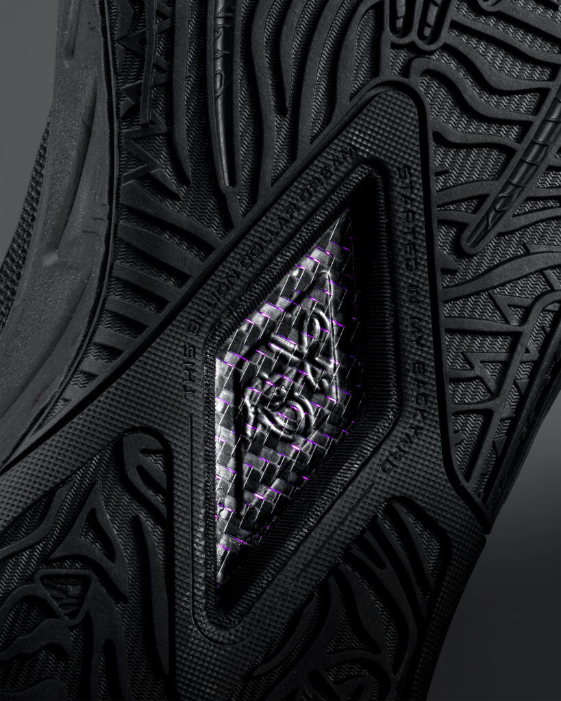 ANTA KAI 3 Triple Black Shadow Work tongue and lacing