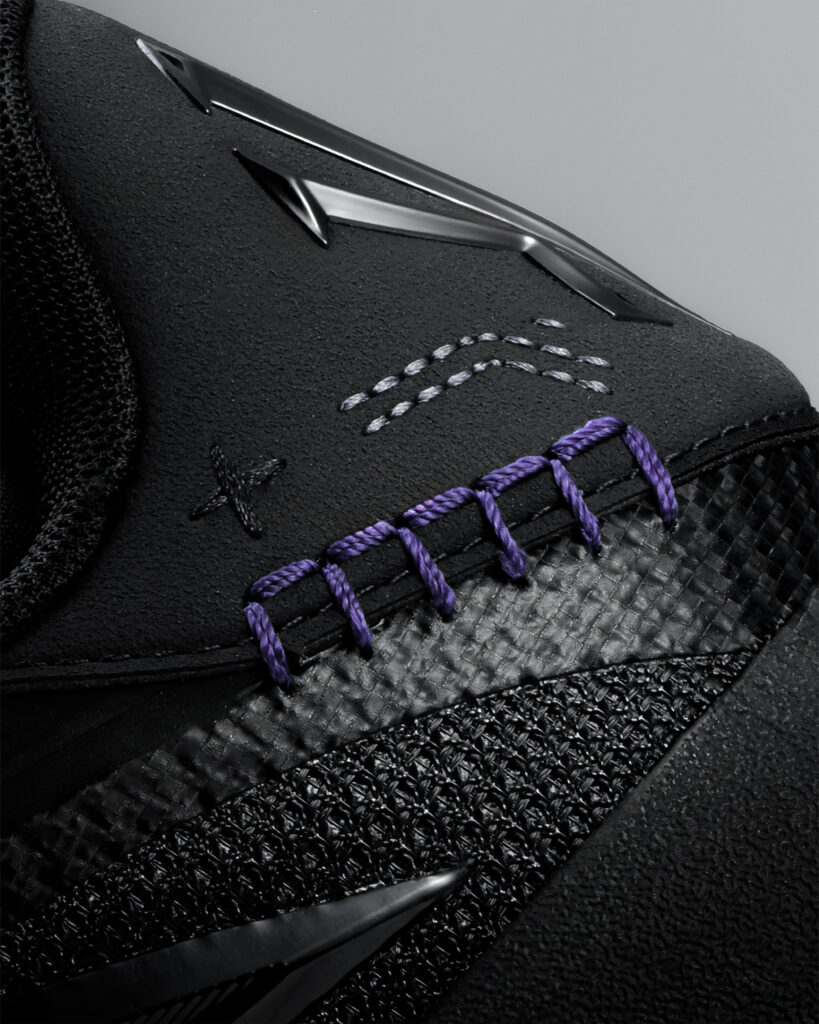 ANTA KAI 3 Triple Black Shadow Work lateral detail