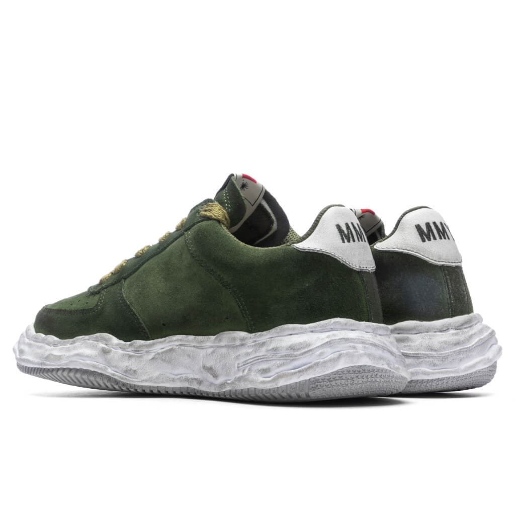 Maison Mihara Yasuhiro Wayne Brushed Suede Low, style A09FW715-GRN