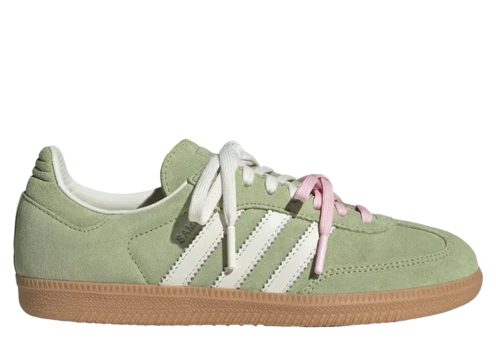 adidas Samba OG Magic Lime women's, style code KH8706