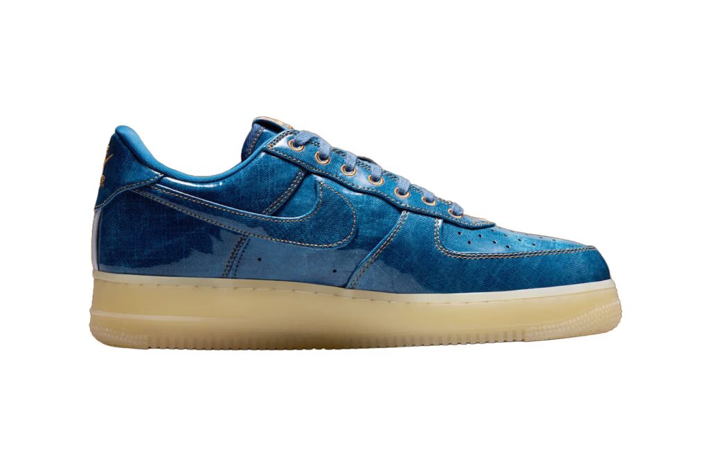 Nike Air Force 1 Retro Patent Denim