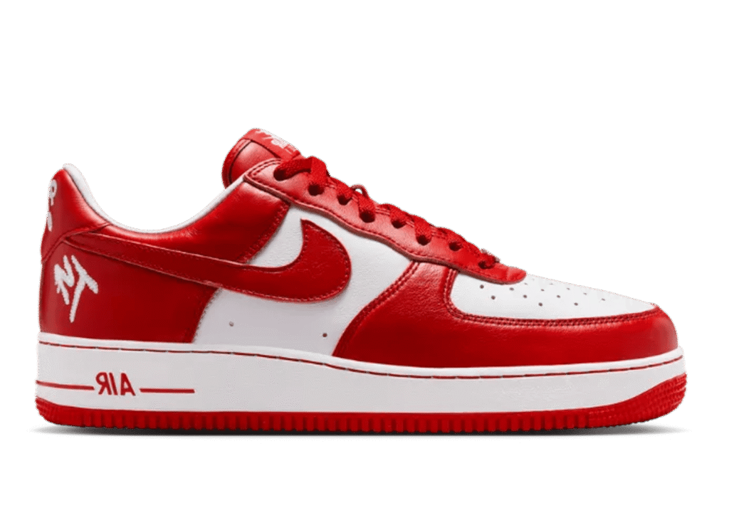 Nike Air Force 1 Low Terror Squad White University Red, style code II4391-100