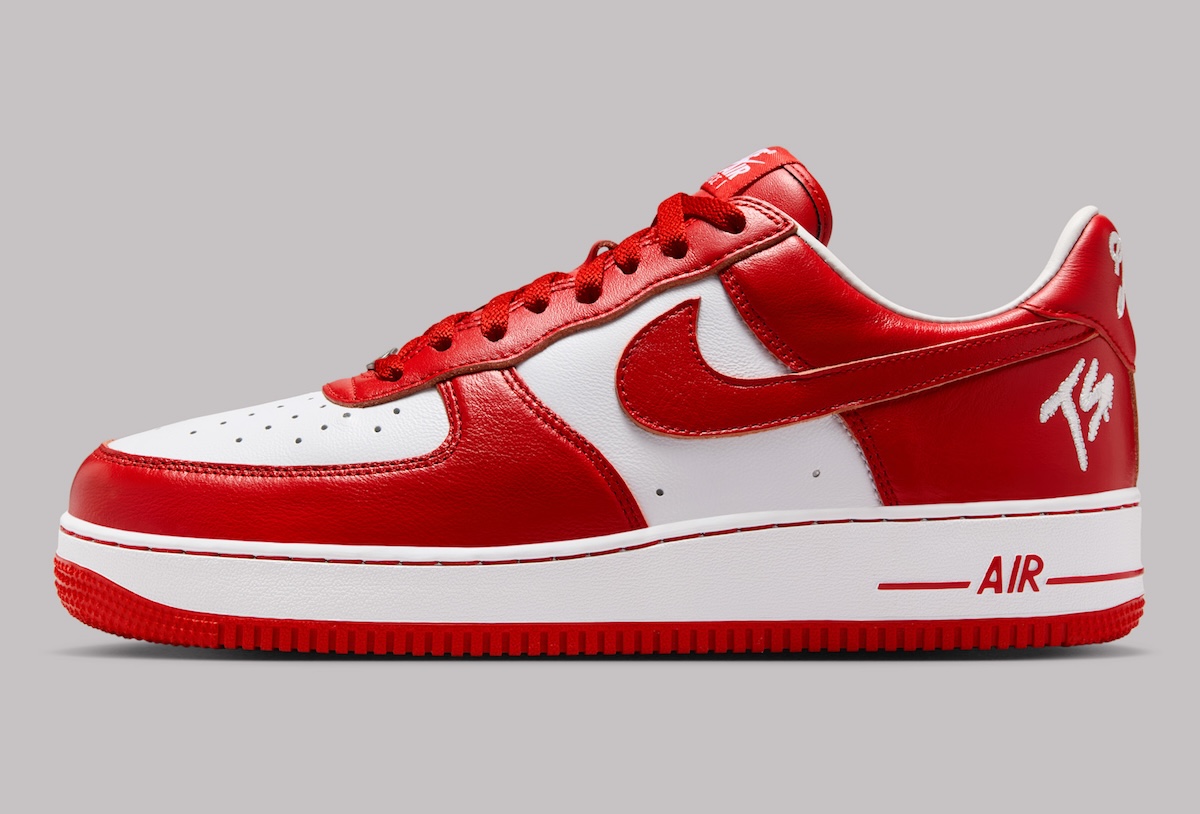 Nike Air Force 1 Low Terror Squad White University Red, style code II4391-100
