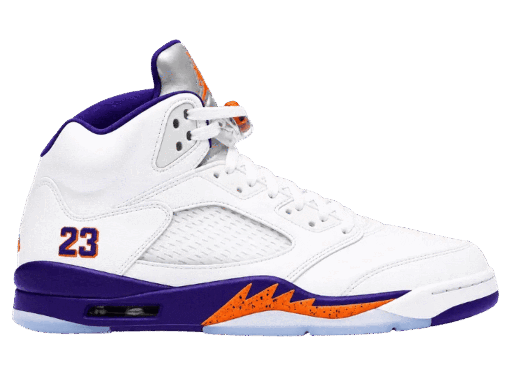 Air Jordan 5 Retro Phoenix Suns, style code DD0587-105