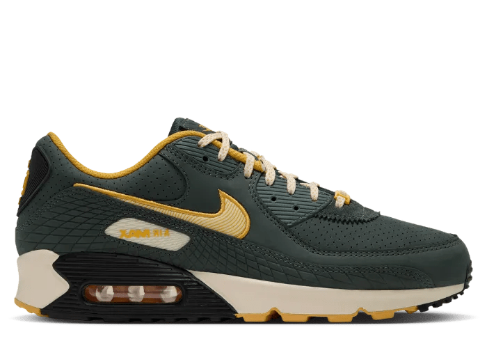 Nike Air Max 90 NFL Green Bay Packers, style code IW1134-301