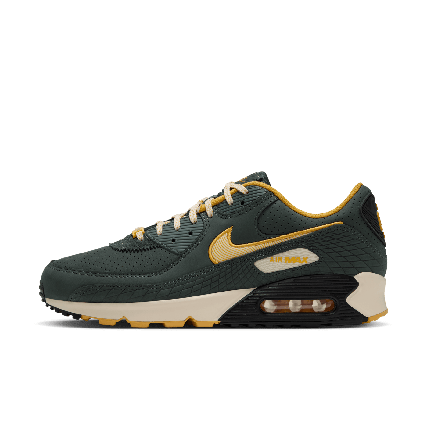 Nike Air Max 90 NFL Green Bay Packers, style code IW1134-301