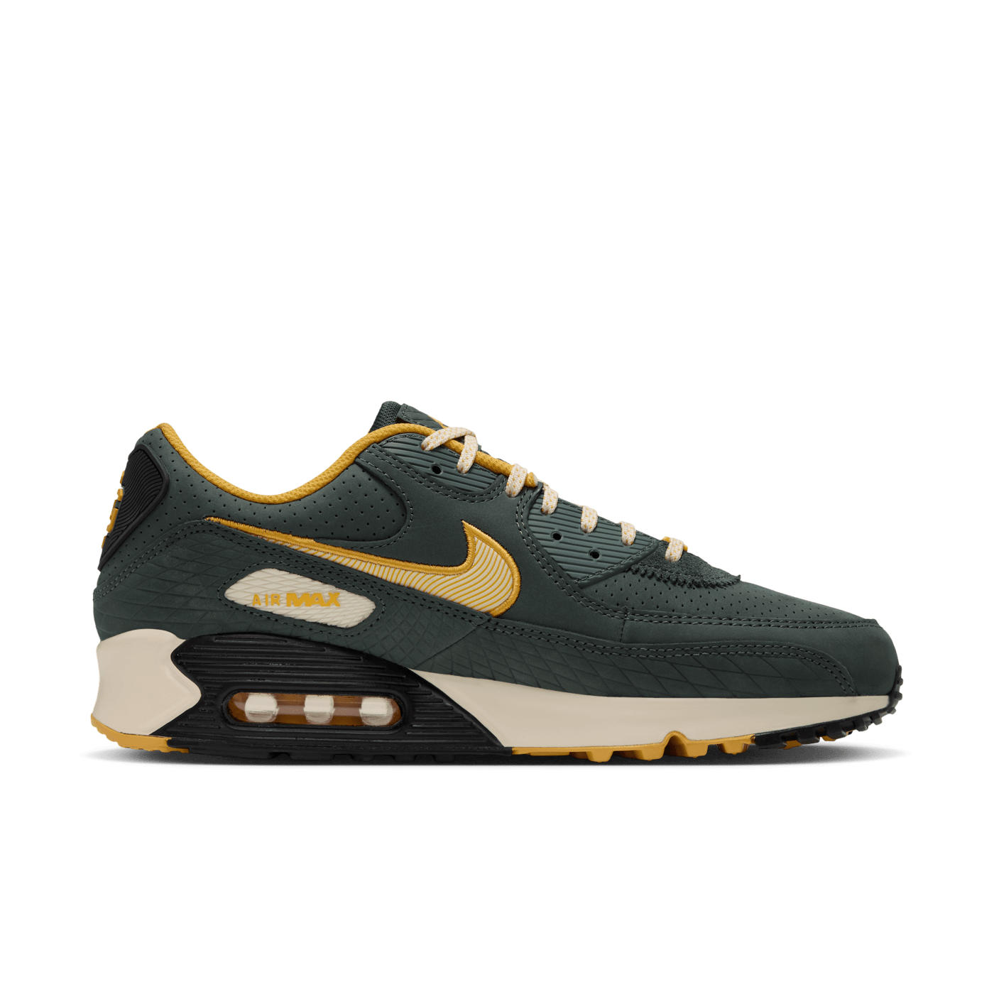 Nike Air Max 90 NFL Green Bay Packers, style code IW1134-301