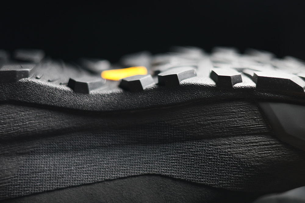 Arc’teryx Konseal Trek Mid detail, photographed by Nick Engvall