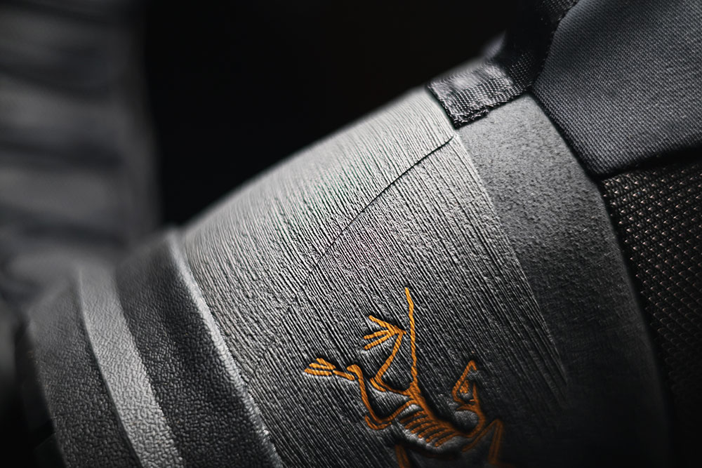 Arc’teryx Konseal Trek Mid detail, photographed by Nick Engvall
