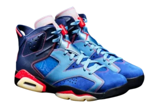 Awake NY x Air Jordan 6 Retro Blueberry, style code IQ5706-400