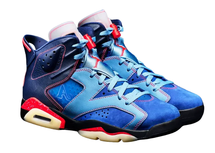 Awake NY x Air Jordan 6 Retro Blueberry, style code IQ5706-400