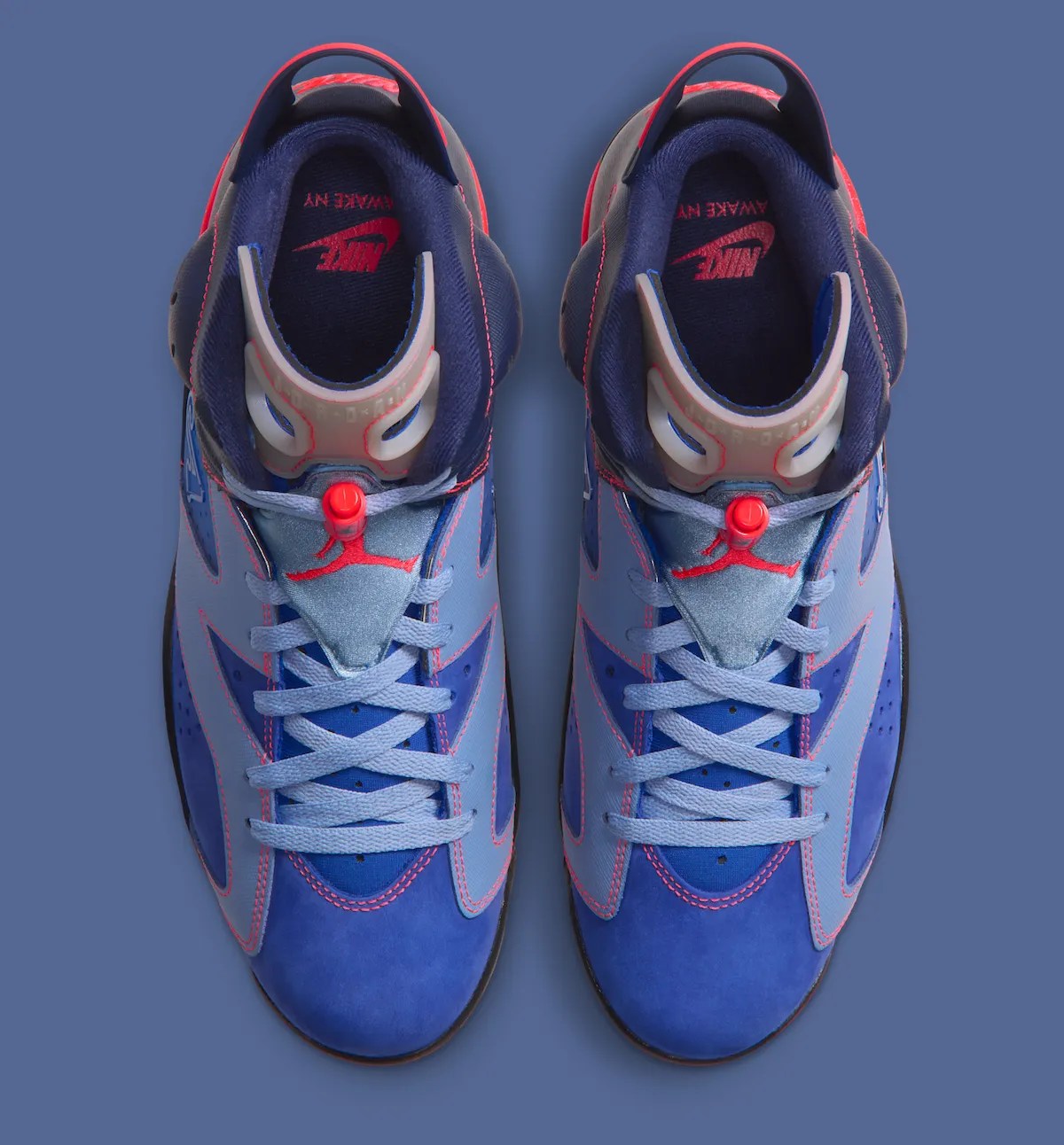 Awake NY x Air Jordan 6 Retro Blueberry, style code IQ5706-400