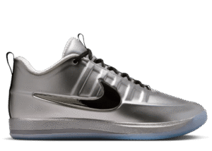 Nike Book 2 Iron Fist Metallic Silver Black, style code FZ7013-002