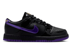 FC Barcelona x Nike Kobe Dunk Low Protro Black Field Purple, style code IV7508-001