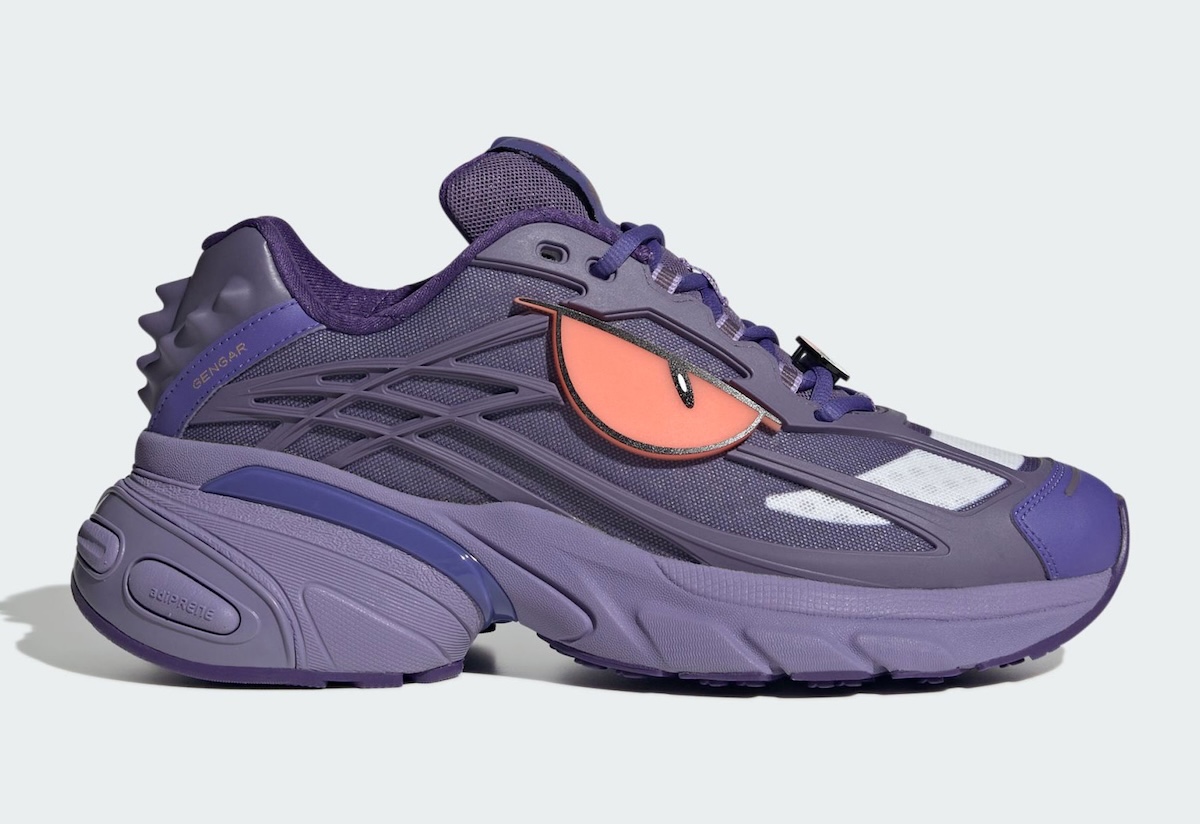Pokemon x adidas Adistar XLG 2.0 Gengar, style code KJ5609