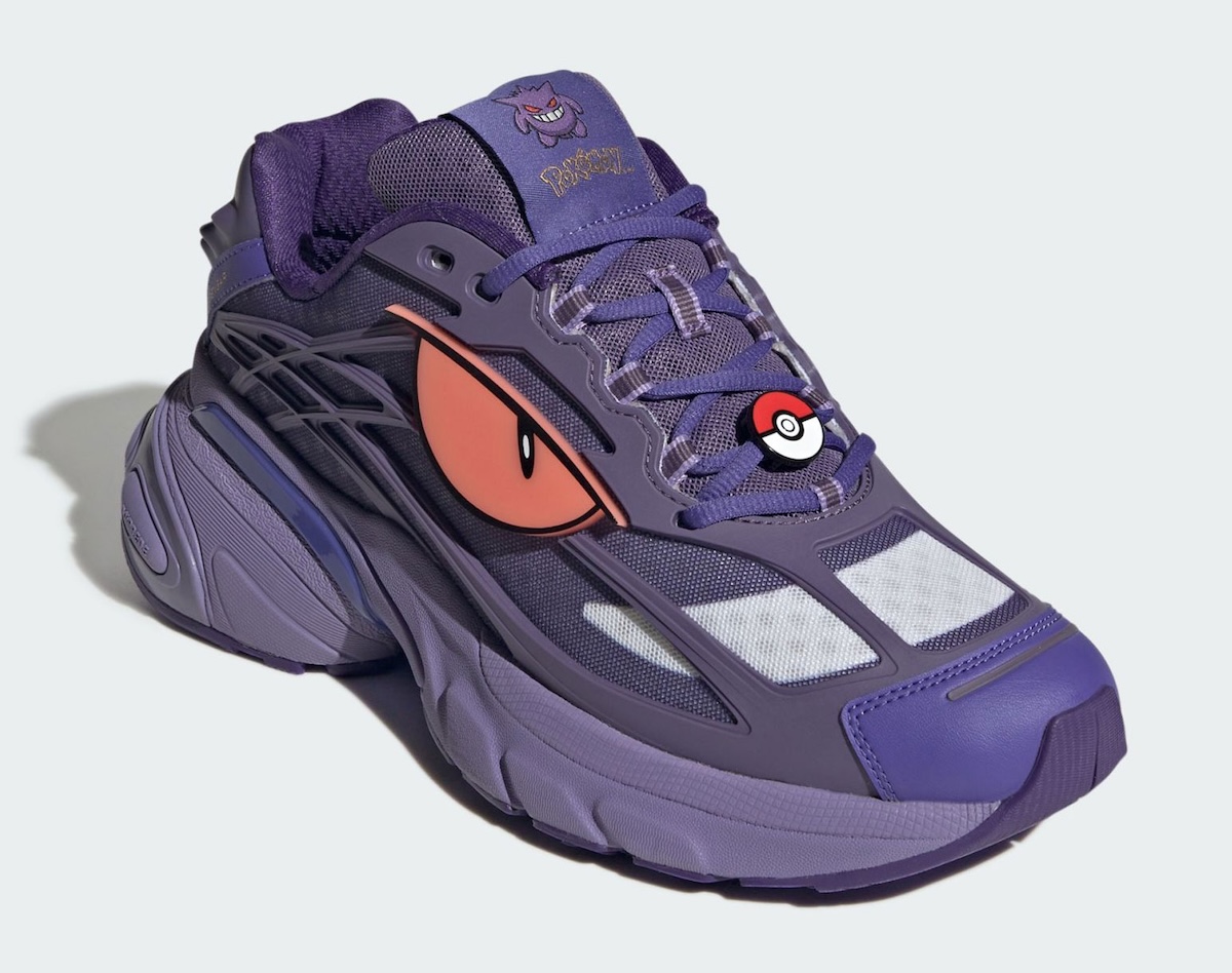 Pokemon x adidas Adistar XLG 2.0 Gengar, style code KJ5609