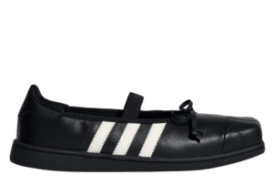 JENNIE x adidas Superstar Square Ballet Core Black, style code LB3787