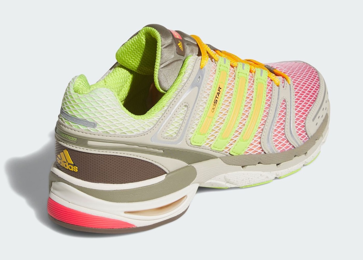 Larry June x adidas Adistar Control 5 Citrus detail, KZ7294