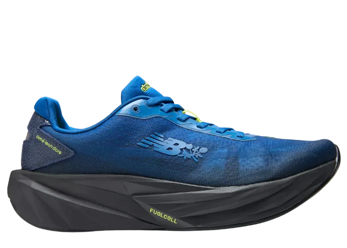 New Balance FuelCell Rebel v5 Aime Leon Dore Atlantic Blue, style code MFCXB1ND