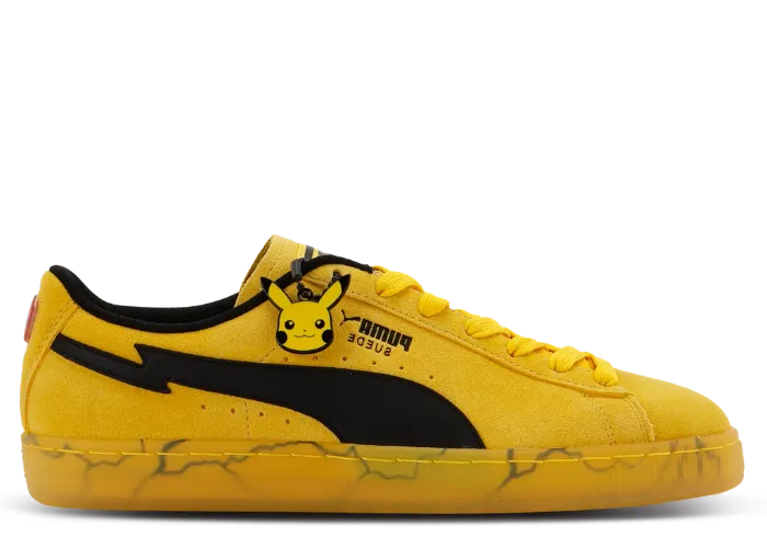 Puma Suede Pokemon Pikachu, style code 407020-01