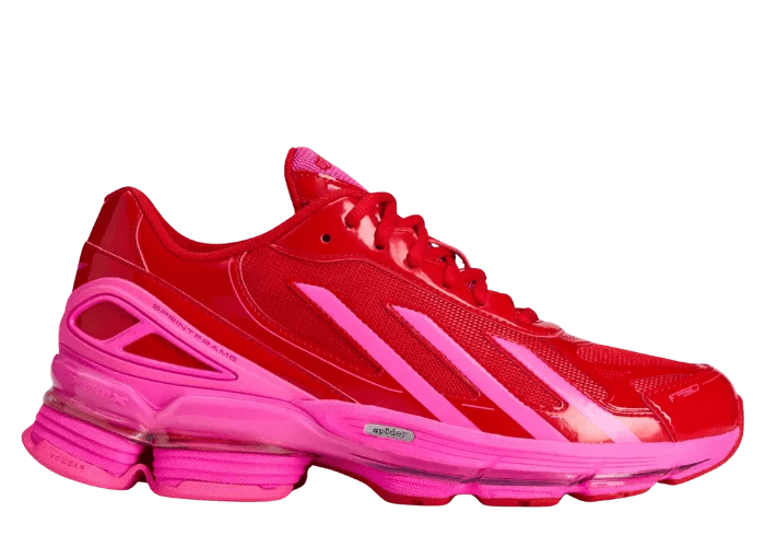 SP5DER x adidas Adizero F50 Formotion Red, style code KZ6578
