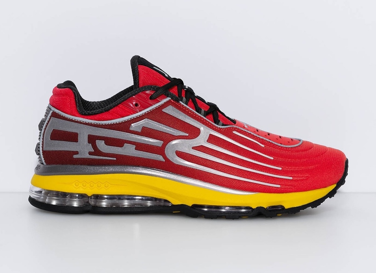 Supreme x Nike Air Max 2001 Air Ecstasy University Red, style code IM7412-600