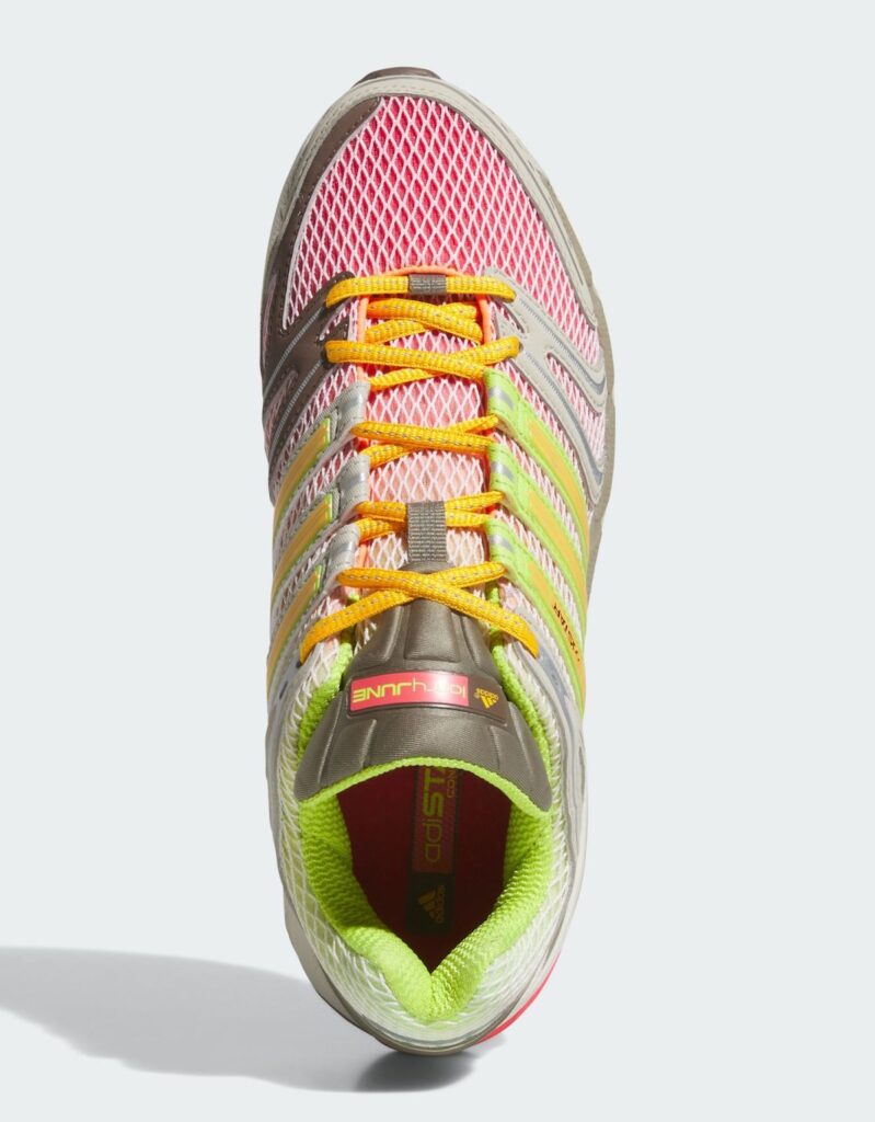 Larry June x adidas Adistar Control 5 gradient mesh upper detail