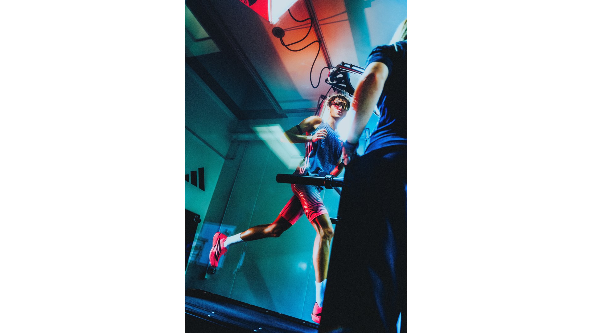 adidas Adizero Adios Pro 5 on an instrumented treadmill