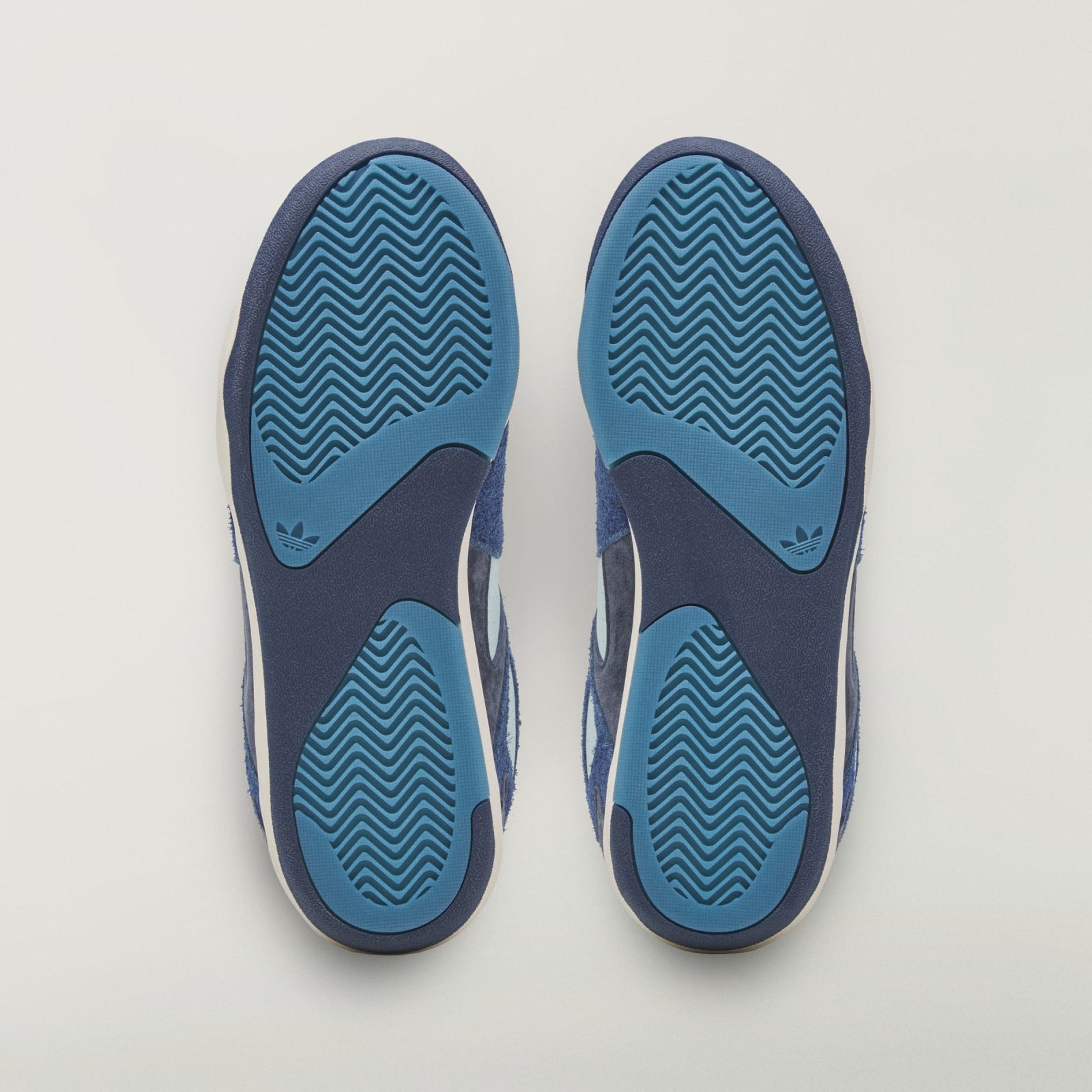 adidas BadBo 1.0 Night Navy outsole in navy and light blue