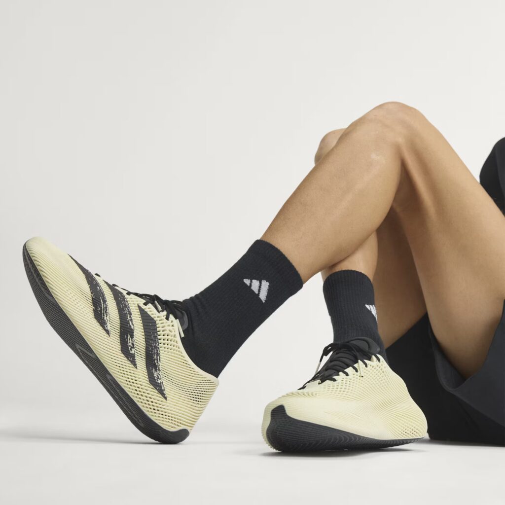 adidas Climacool Laced in Off White and Core Black, style KJ0659, side profile