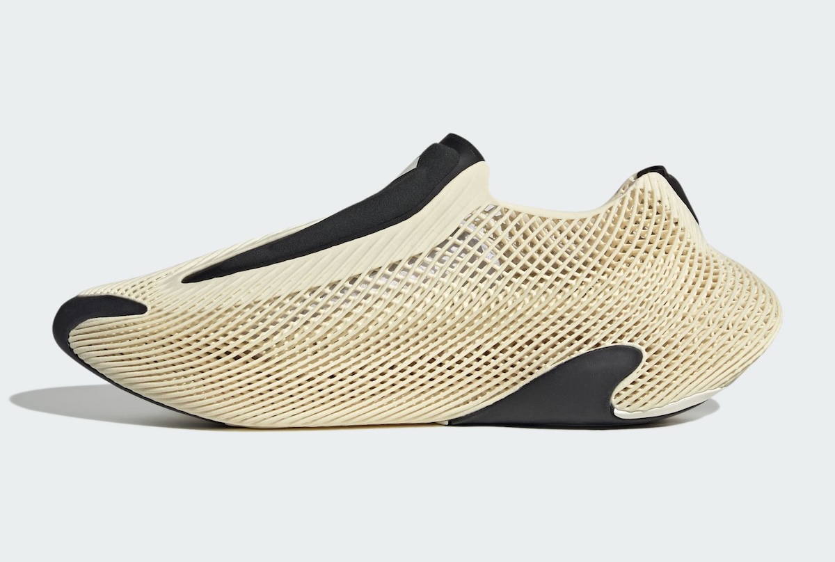 Flared printed sole and Core Black contrast on the Off White adidas Climacool Futurecool, LN3078