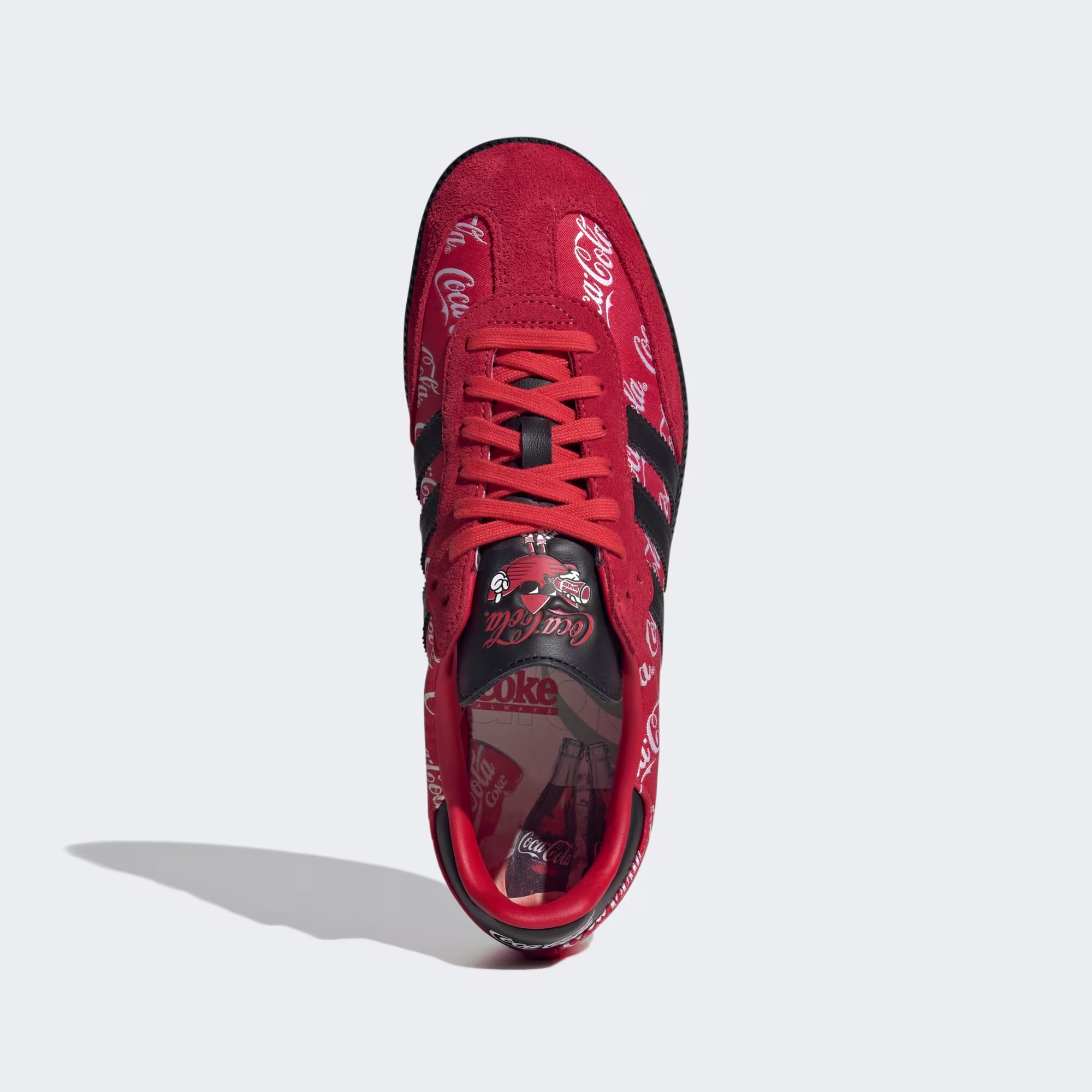adidas Samba in the Coca-Cola jacquard print