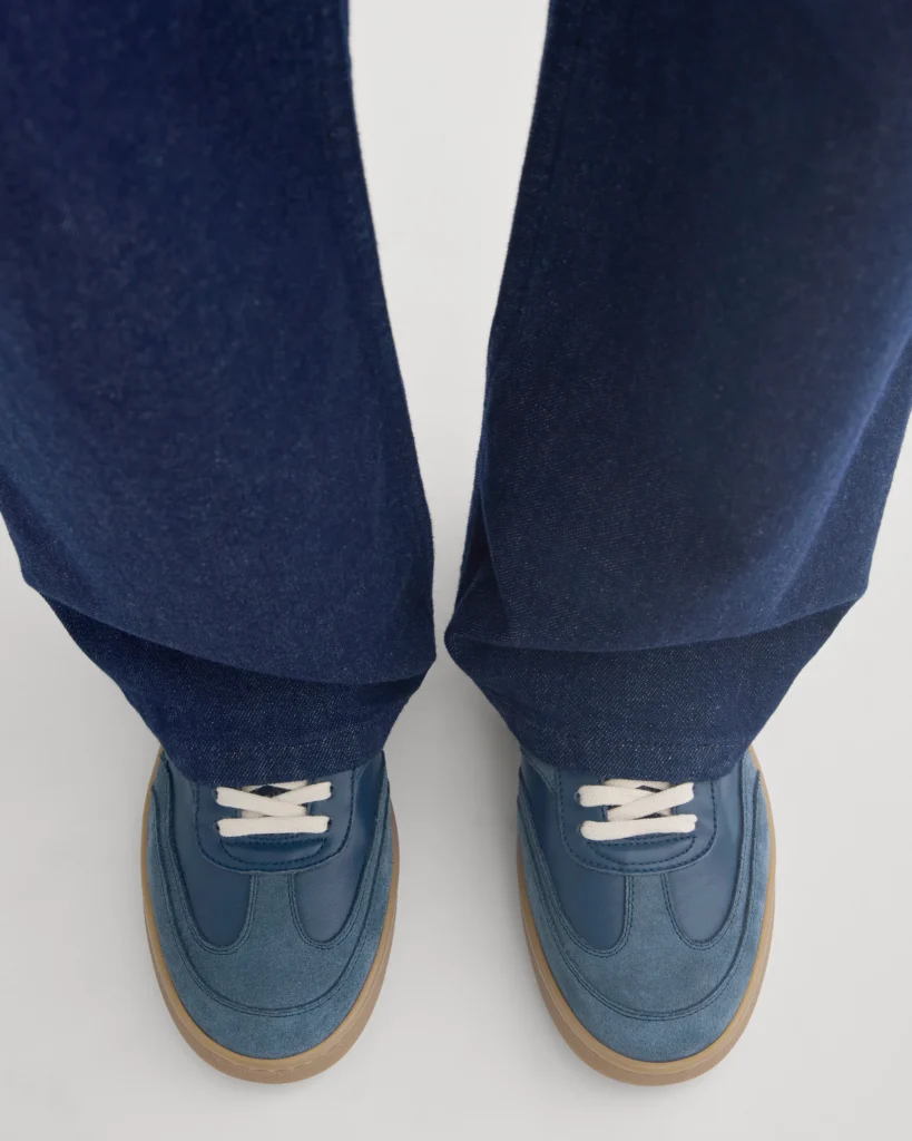 Collegium x Everlane Court Sneaker Is an Army Trainer Hand-Stitched in Italy