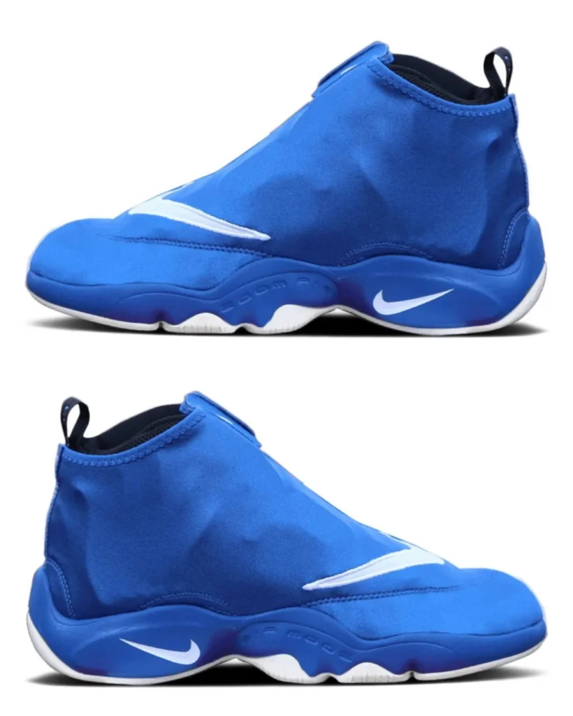 Nike Air Zoom Flight The Glove Returns in Royal Blue as the Zipper Becomes a Trend Again