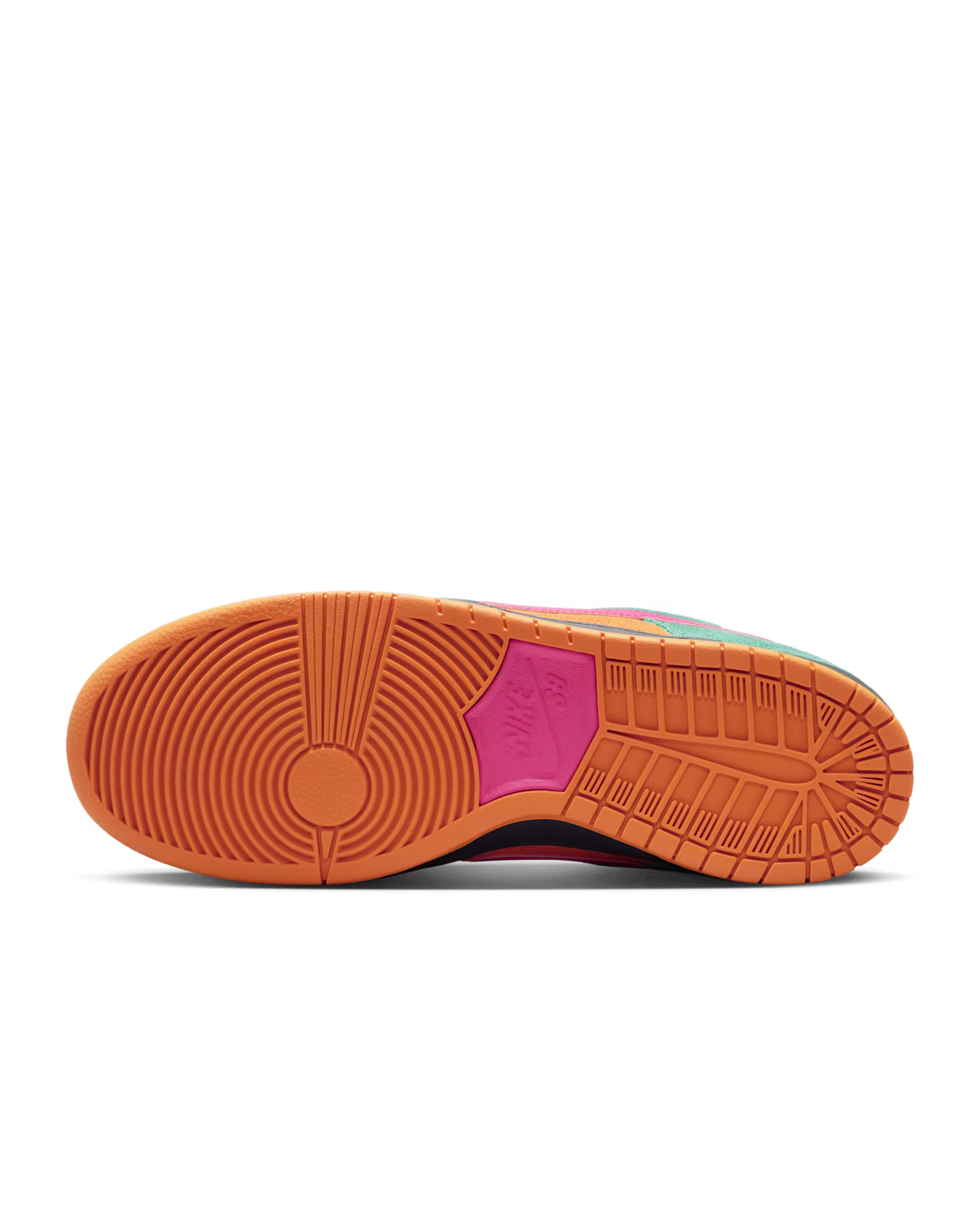Nike SB Dunk Low Pro Green Noise and Light Curry suede upper with Off-Noir detailing