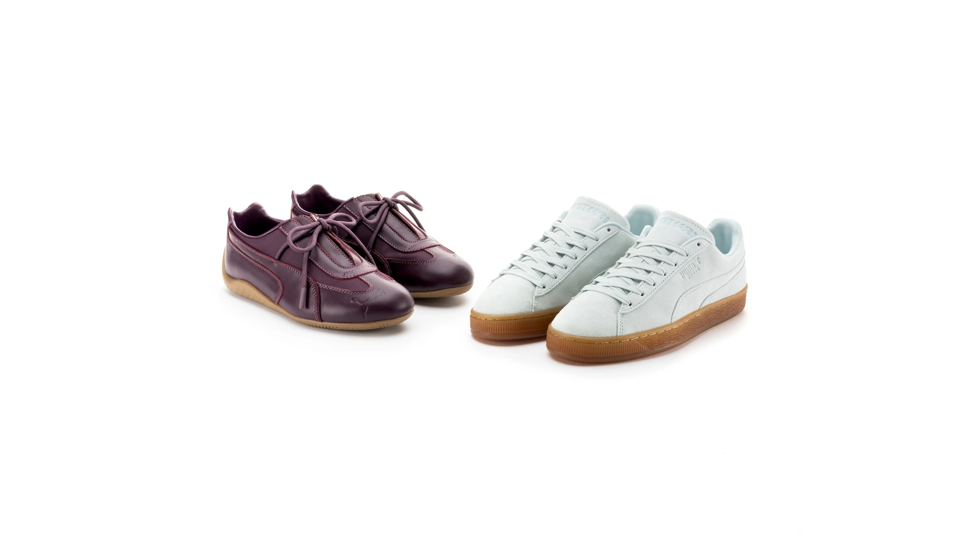 PUMA Suede and Daniëlle Cathari Speedcat side by side