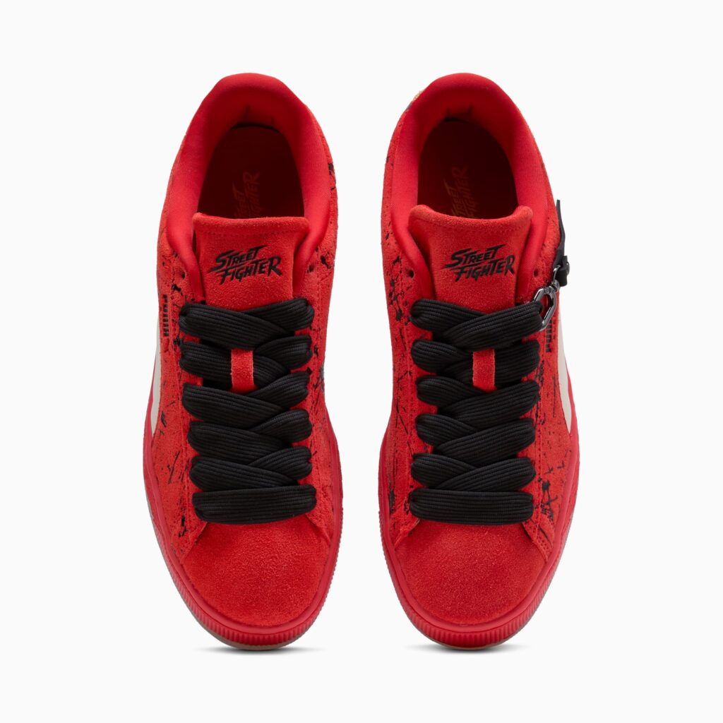 PUMA x Street Fighter Splits the Suede Three Ways Instead of Building One Hero Shoe