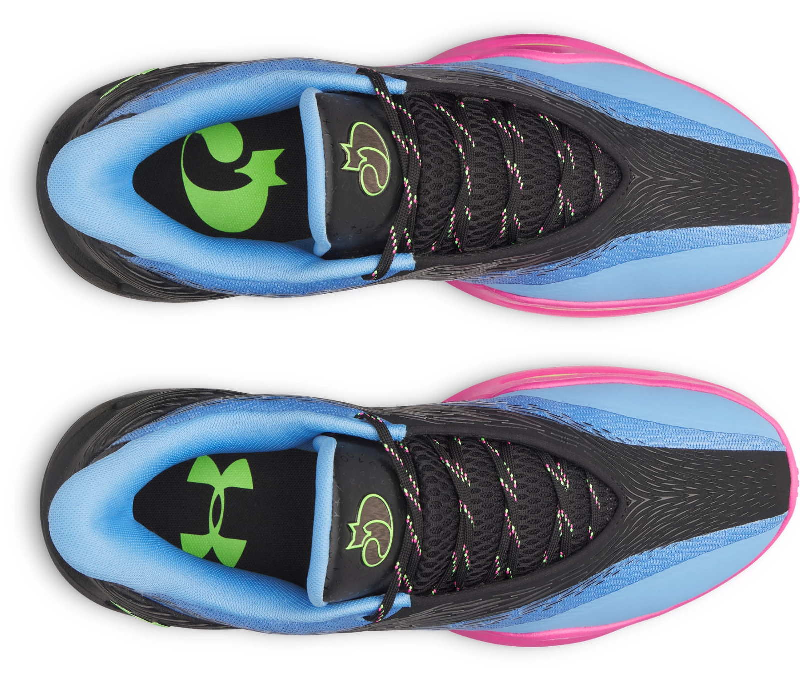 Under Armour D. Fox 3 pair from above