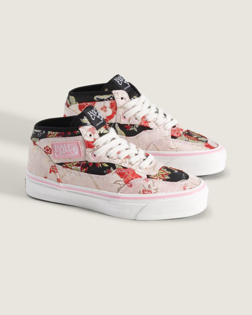 Vans Wraps the Half Cab 33 in Embroidered Florals and Never Mentions the Dragon