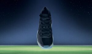 The Space Jam Air Jordan 11 Goes Back to 23 on the Heel and Royal Blue on the Jumpman