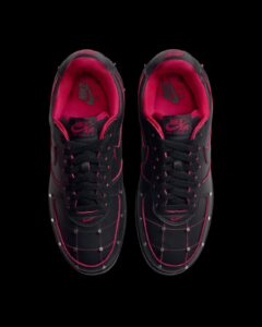 Nike Pins the Air Force 1 '01 Back Together and Lets the Red Show Through the Seams