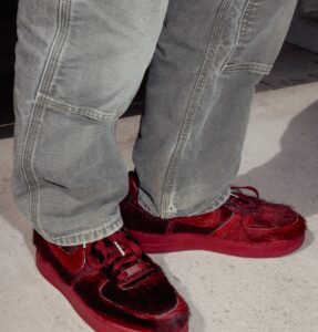 The Air Force 1 QS Wears Pony Hair, and It Refuses to Stay One Red