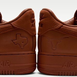 The Texas Air Force 1 Puts a Different Mark on Each Heel, and Hides Its Only Printed Word Inside