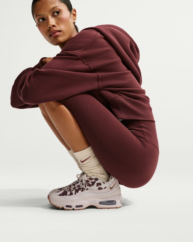 The Cow Print Air Max 95 Puts Real Calf Hair on the Panels Nike Designed as Muscle