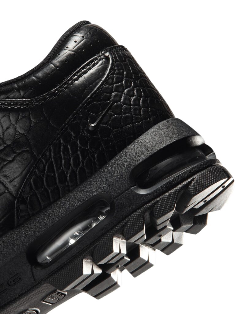 Nike Embossed the Air Max Goadome Low in Croc and Then Buried It Under Black