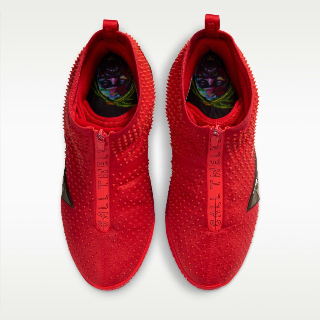 The Ja 4 High Zips a Spiked Shroud Over a Second Shoe, and Nike Dates It for Halloween
