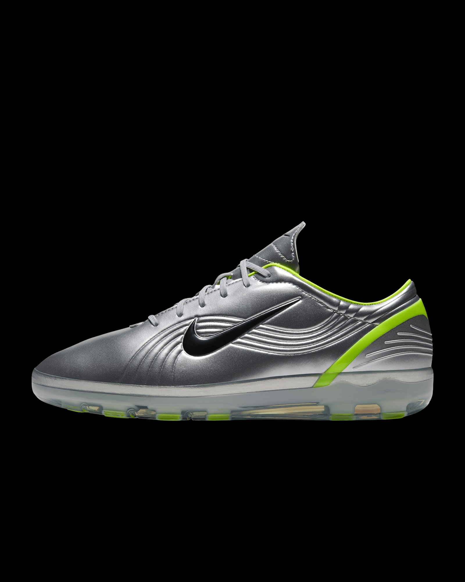 Nike Cryoshot Mercurial Chrome '02 OG, lateral view
